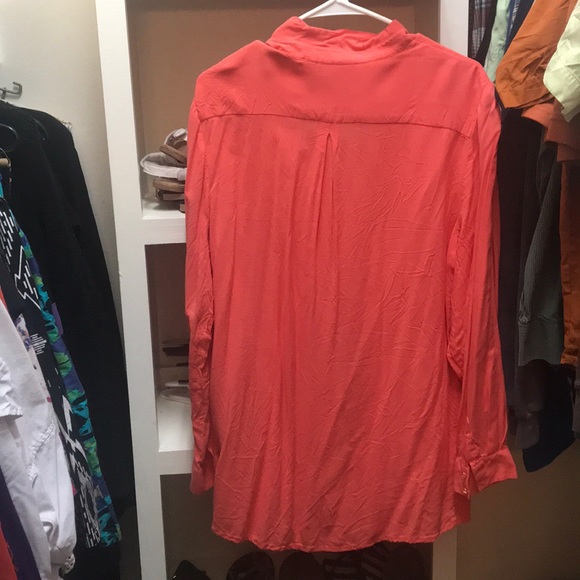 Coral button up shirt - Picture 4 of 4